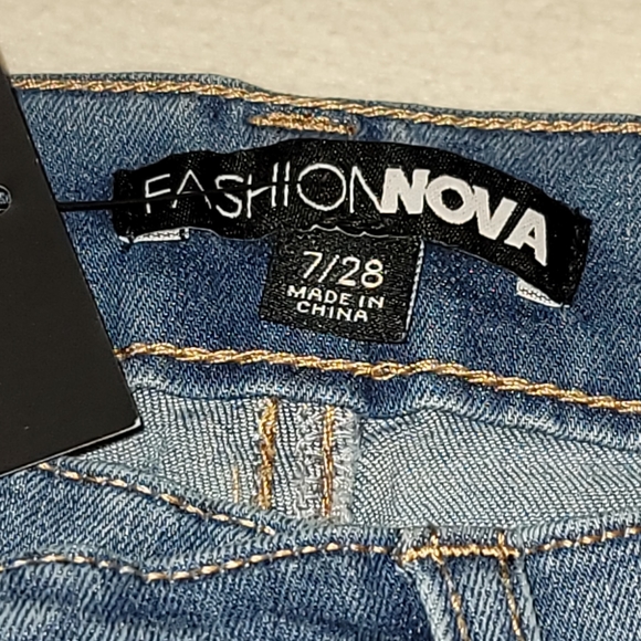NWT Fasion Nova jeans size 7 - Picture 6 of 9